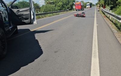 Acidente na BR-267 mata jovem de Porto Murtinho.